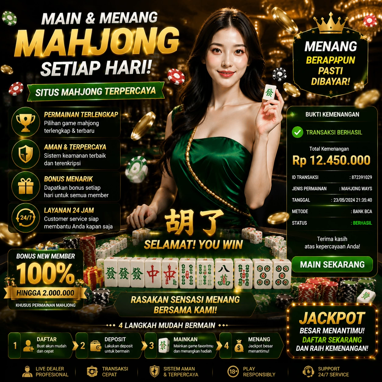 Tampilan Utama Game